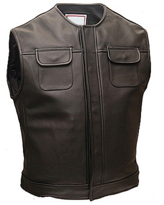 Leather Vest Mens Leather Vest Mens